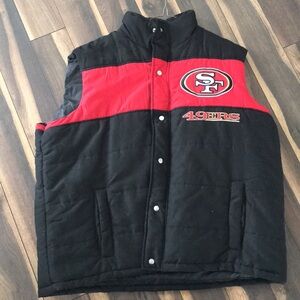San Francisco 49ers vest NFL 9/10 condition